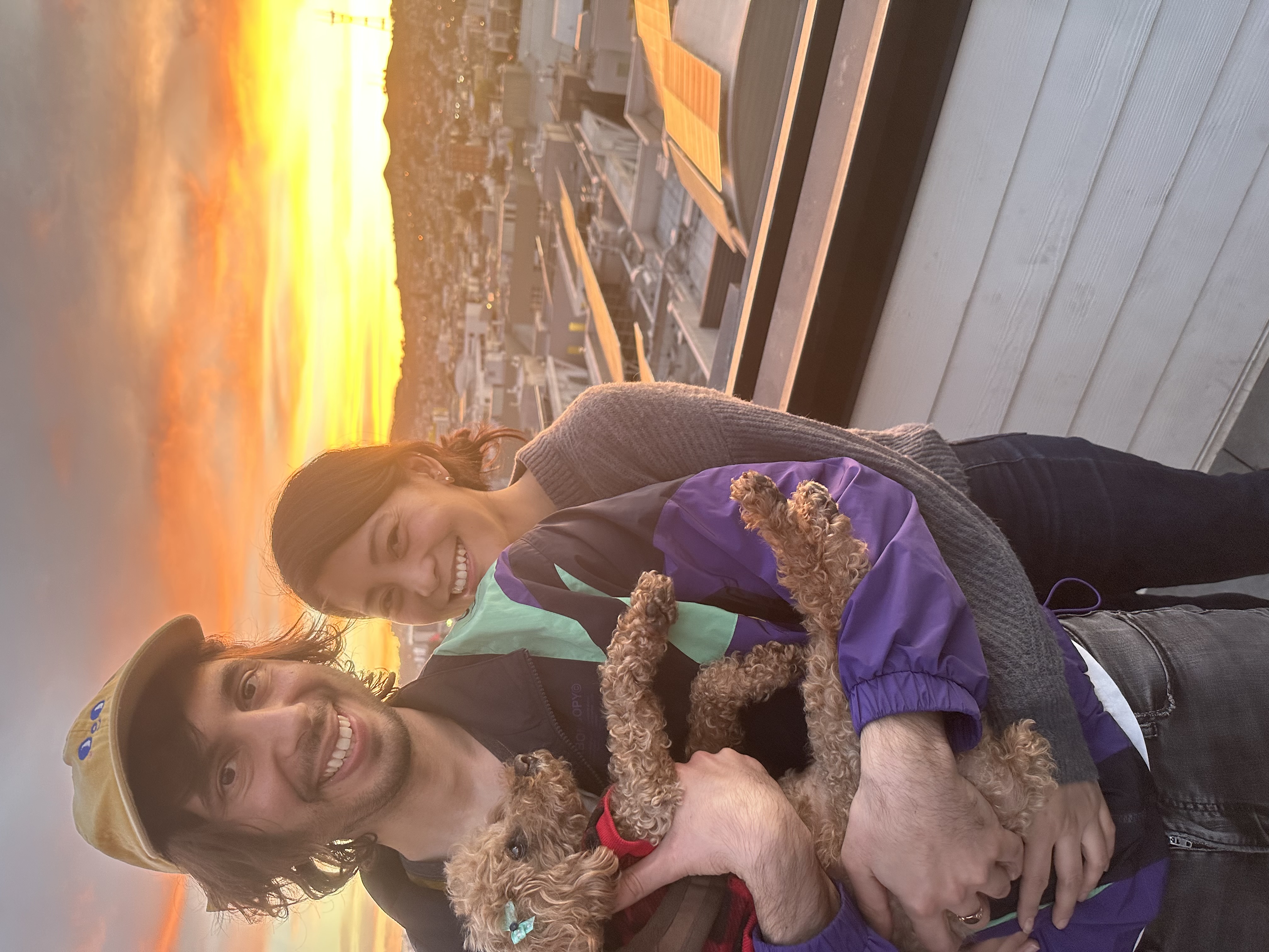 Swimming at the waterfalls